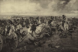 ウォータールーの戦い、1815（グラビア）